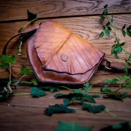 Sac feuille en cuir – Phagus
